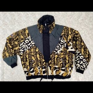 Vintage Obermeyer Ski Jacket ANIMAL PRINT!